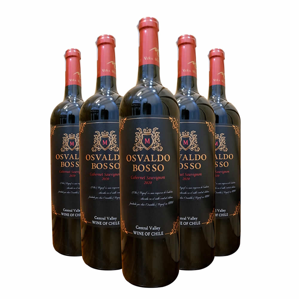 Rượu vang Osvaldo Bosso Cabernet Sauvignon 750ml
