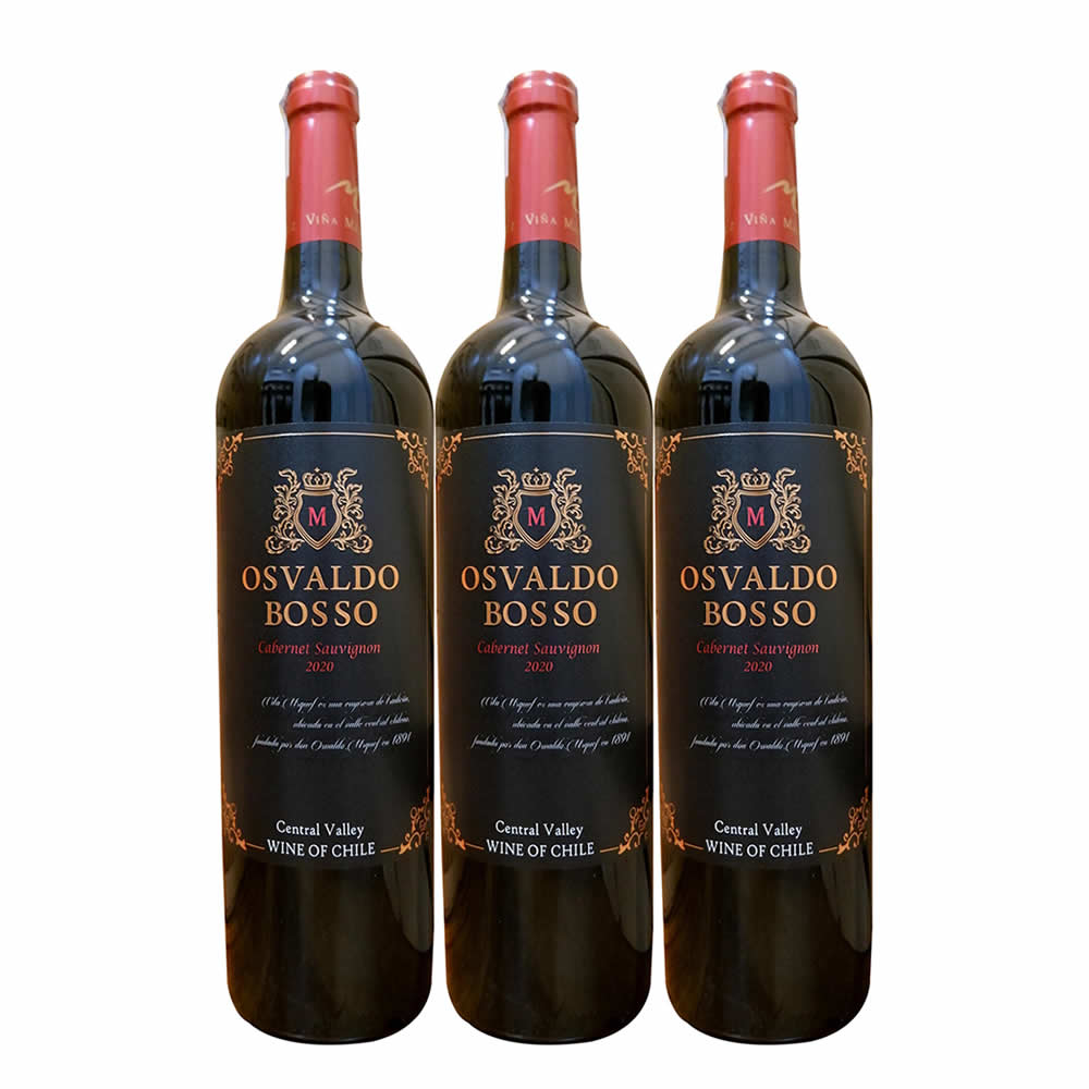 Rượu vang Osvaldo Bosso Cabernet Sauvignon 750ml
